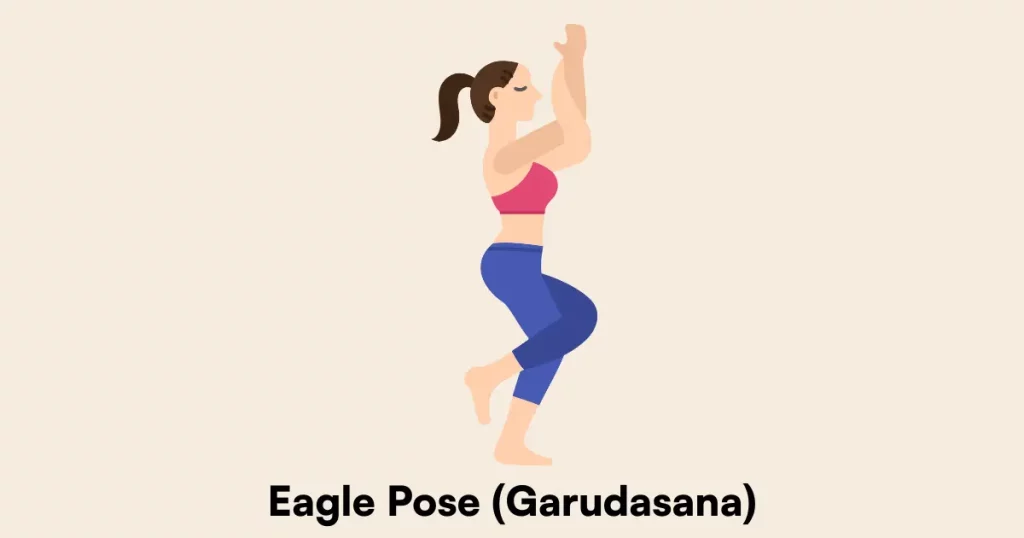 Eagle Pose (Garudasana)