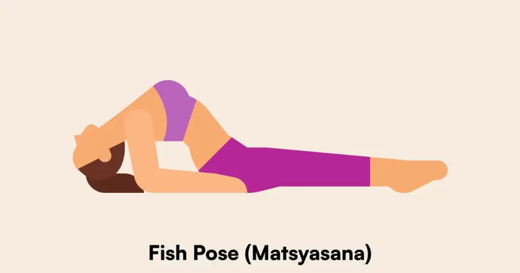 Fish Pose (Matsyasana)