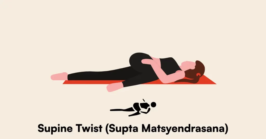 Supine Twist (Supta Matsyendrasana)