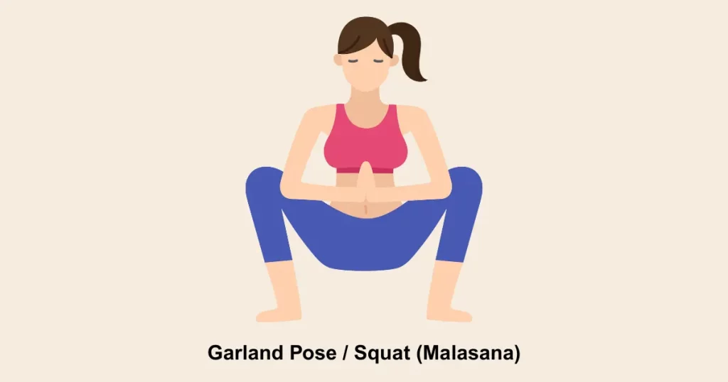 Garland Pose Squat (Malasana)