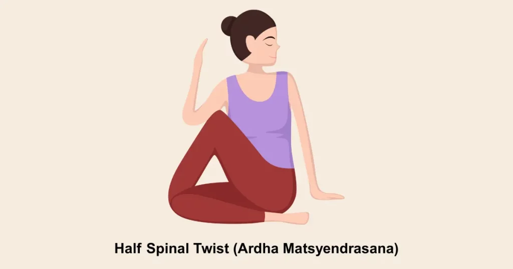 Half Spinal Twist (Ardha Matsyendrasana)