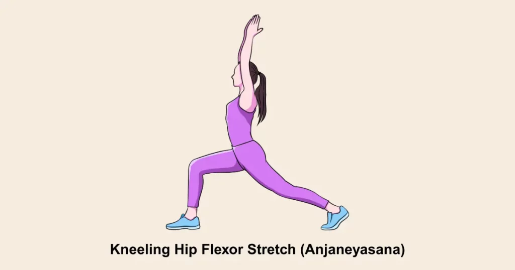 Kneeling Hip Flexor Stretch (Anjaneyasana)