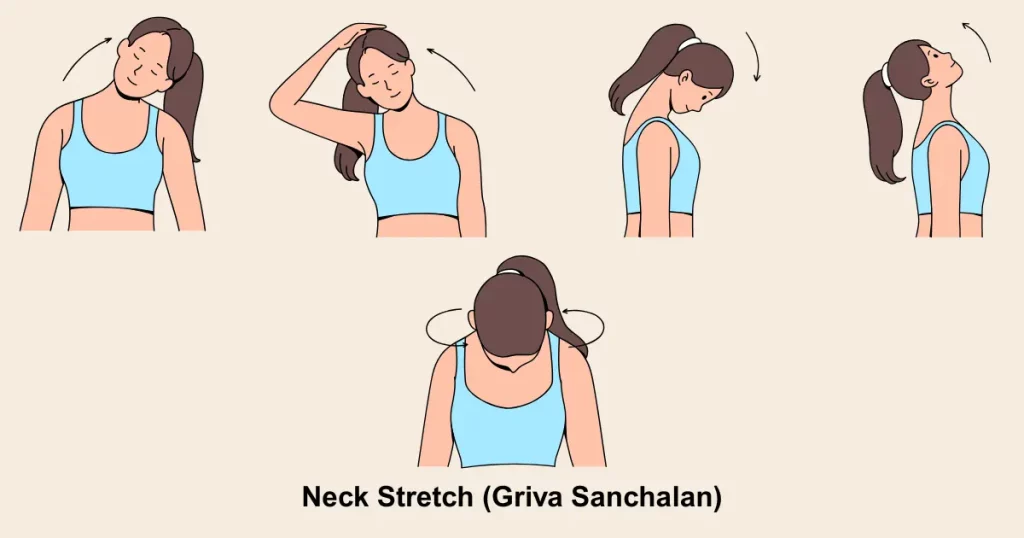 Neck Stretch (Griva Sanchalan)