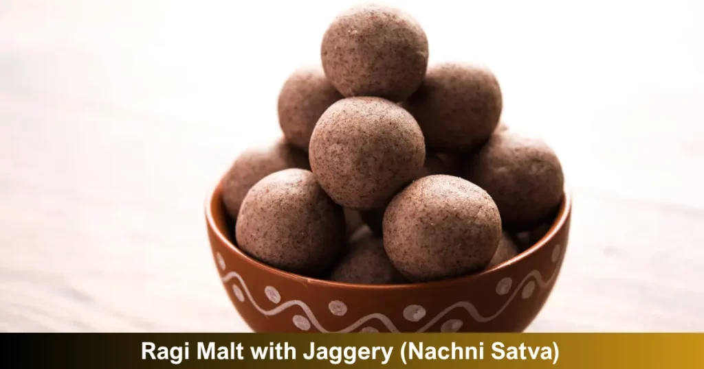Ragi Malt With Jaggery (Nachni Satva)