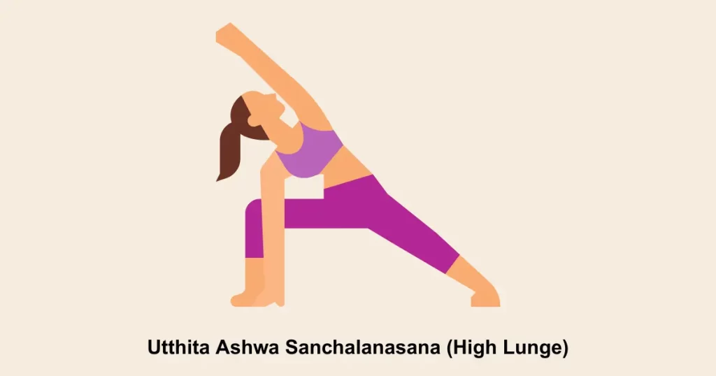 Utthita Ashwa Sanchalanasana (High Lunge)