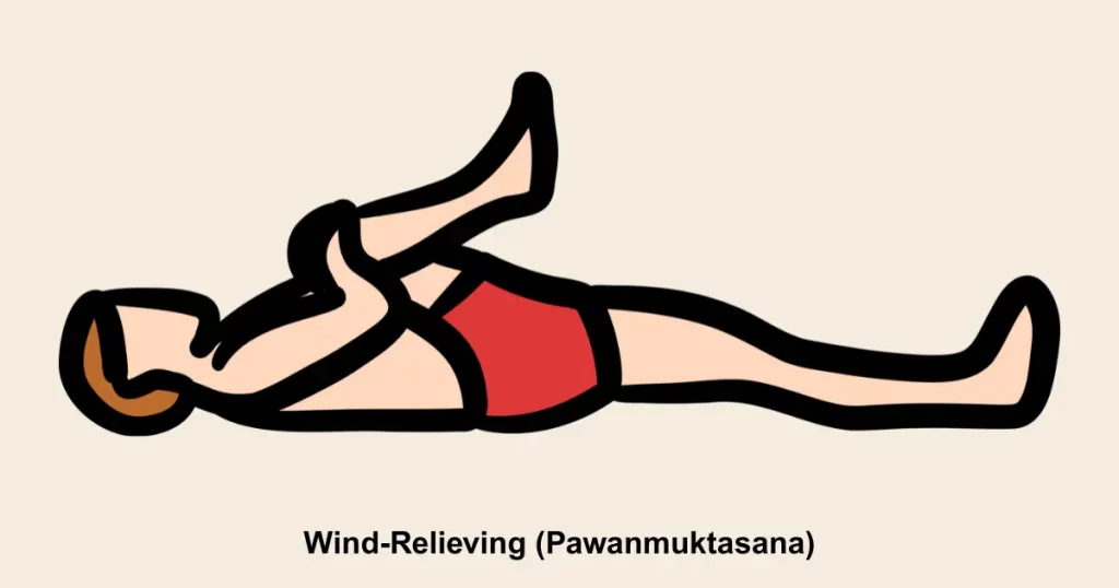 Wind Relieving (Pawanmuktasana)