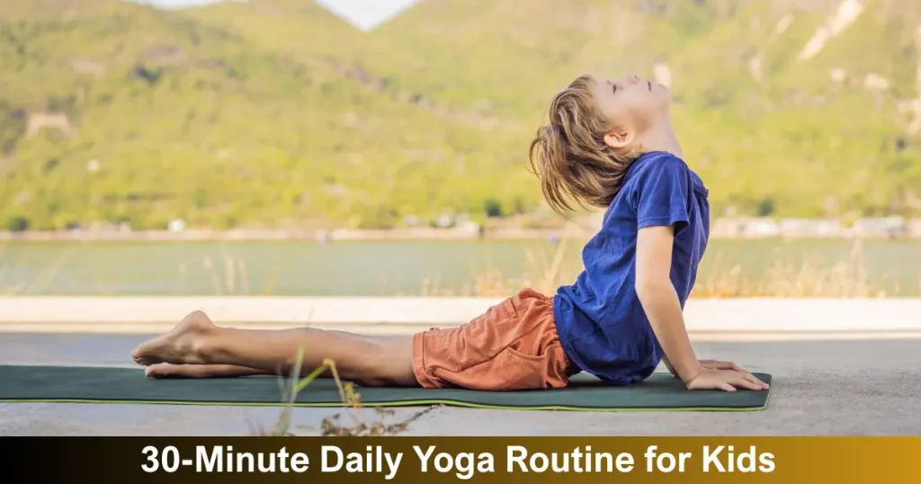 Minute Daily Yoga Routine For Kids