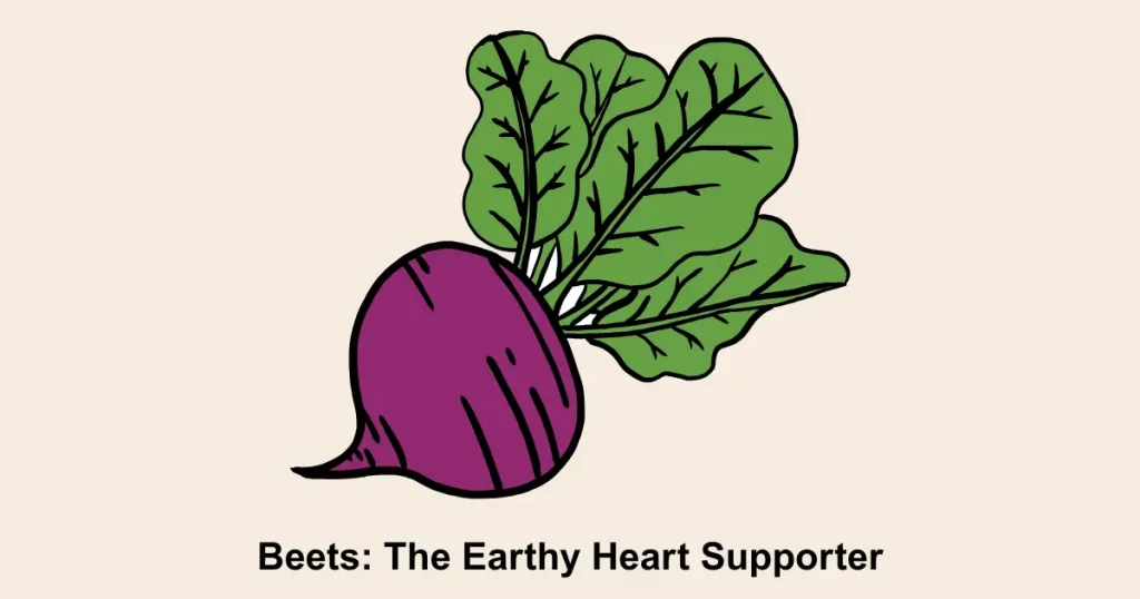 Beets The Earthy Heart Supporter