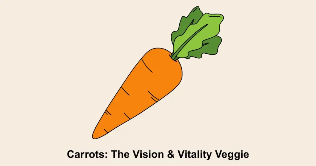 Carrots The Vision & Vitality Veggie