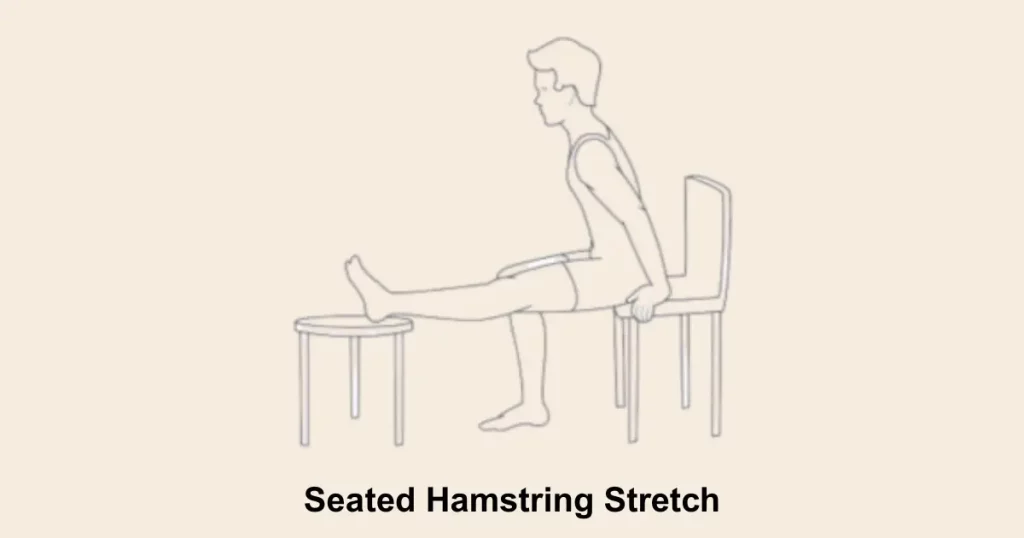 Seated Hamstring Stretch